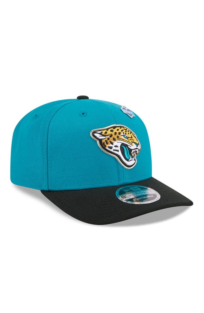 New Era Men's New Era  Teal/Black Jacksonville Jaguars 2026 NFL Draft 9SEVENTY Adjustable Hat, Alternate, color, Teal