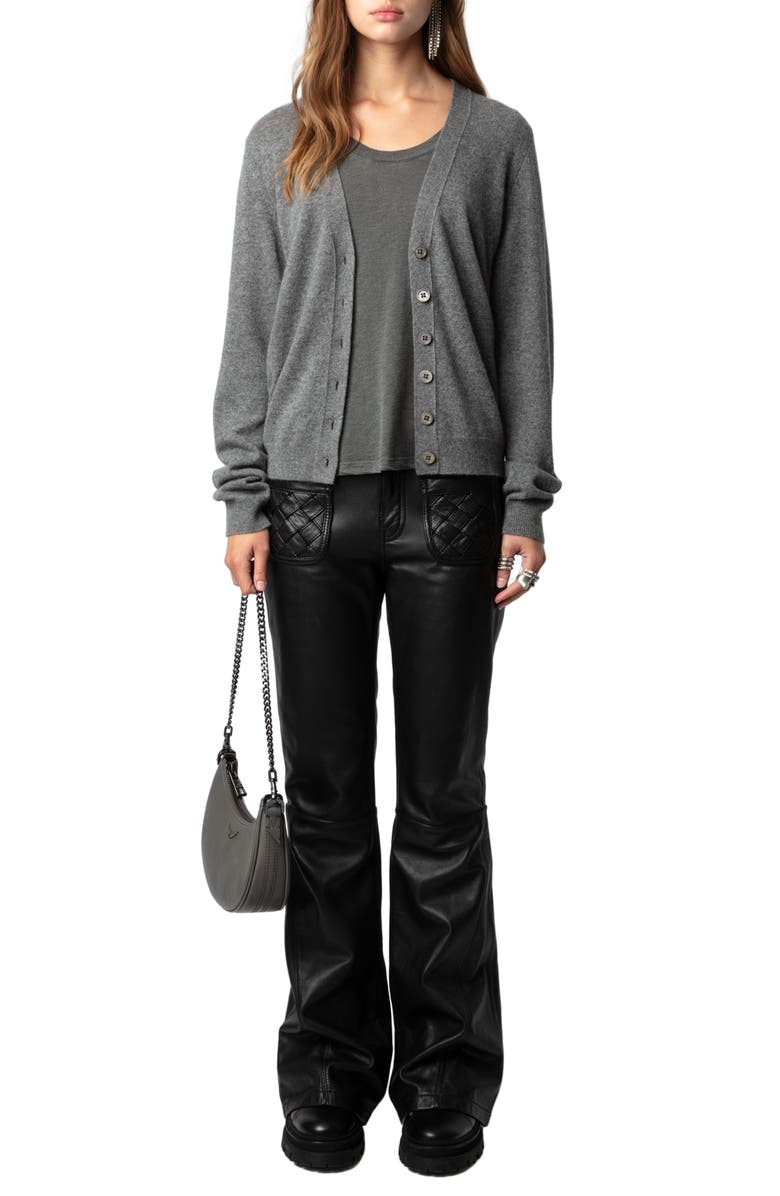 Zadig & Voltaire Jemmy Cashmere Cardigan, Alternate, color,