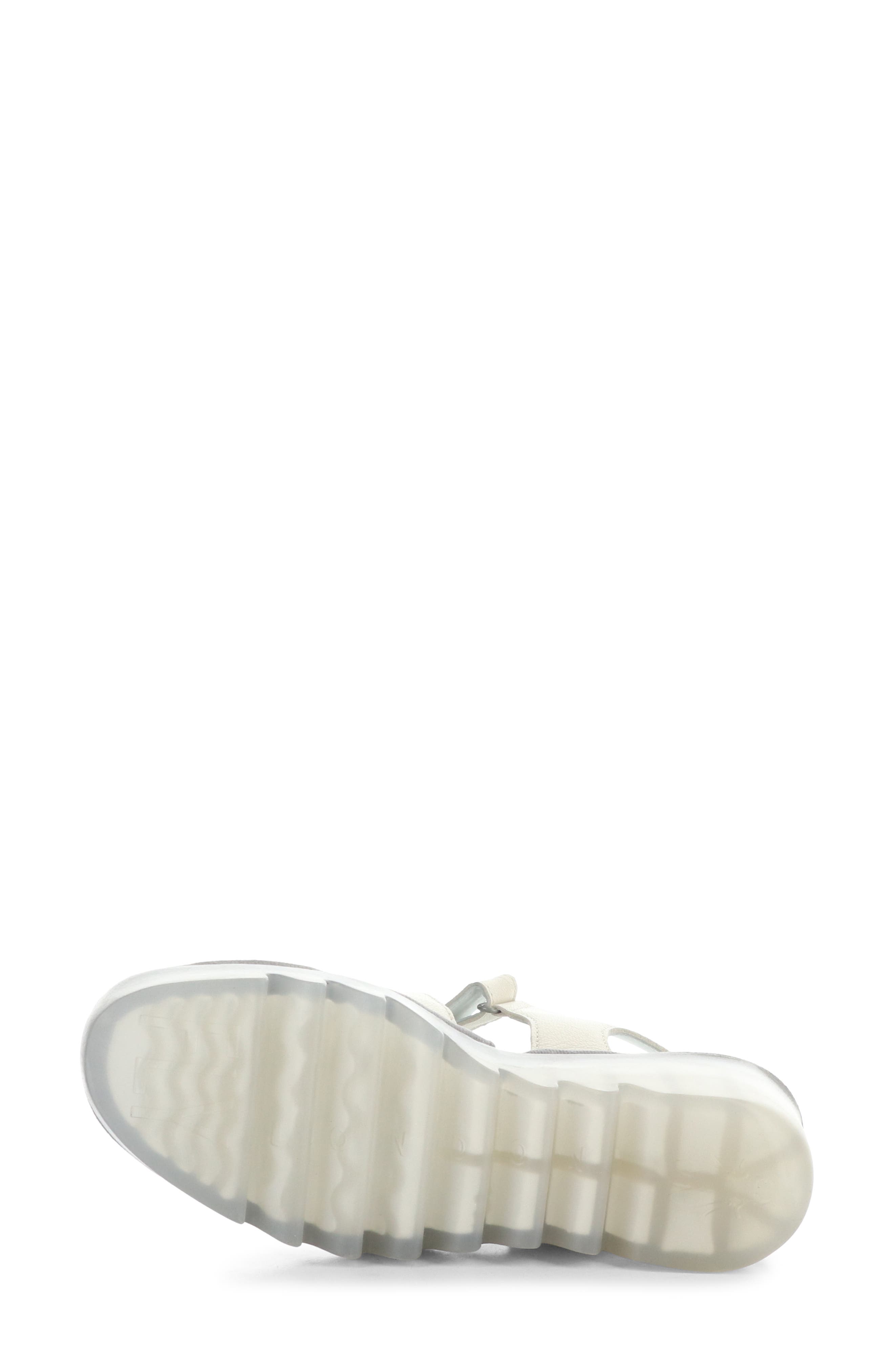 Bexy Platform Wedge Sandal, Alternate, color, 002 OFF WHITE MOUSSE