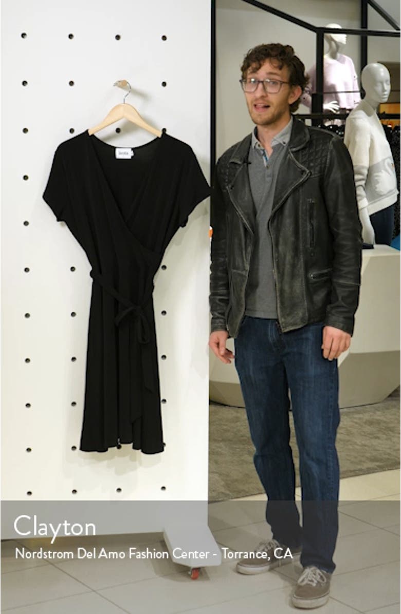 Perfect Faux Wrap Dress, sales video thumbnail