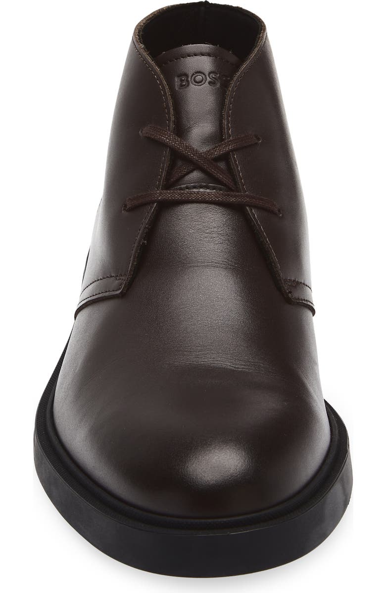 BOSS Calev Desert Chukka Boot, Alternate, color, Dark Brown