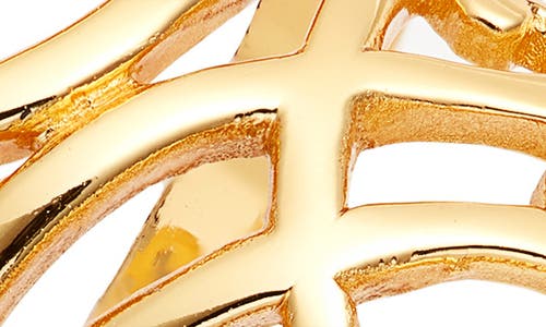 Kiara By Ki-ele Elaina Swirl Ring In Gold