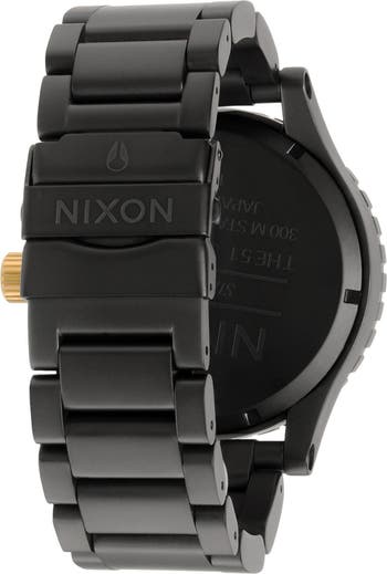 Nixon matte Black 51-30 selling watch