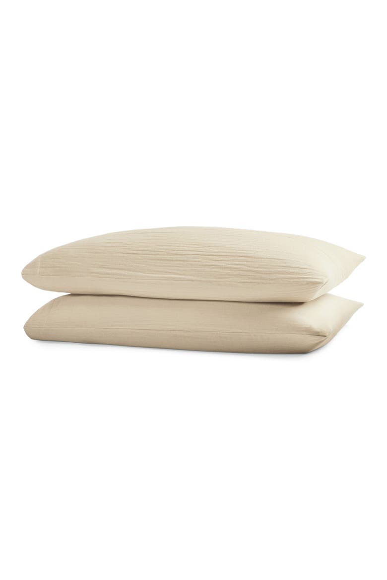 Dune Set of 2 Pillowcases, Main, color, SANDSTONE