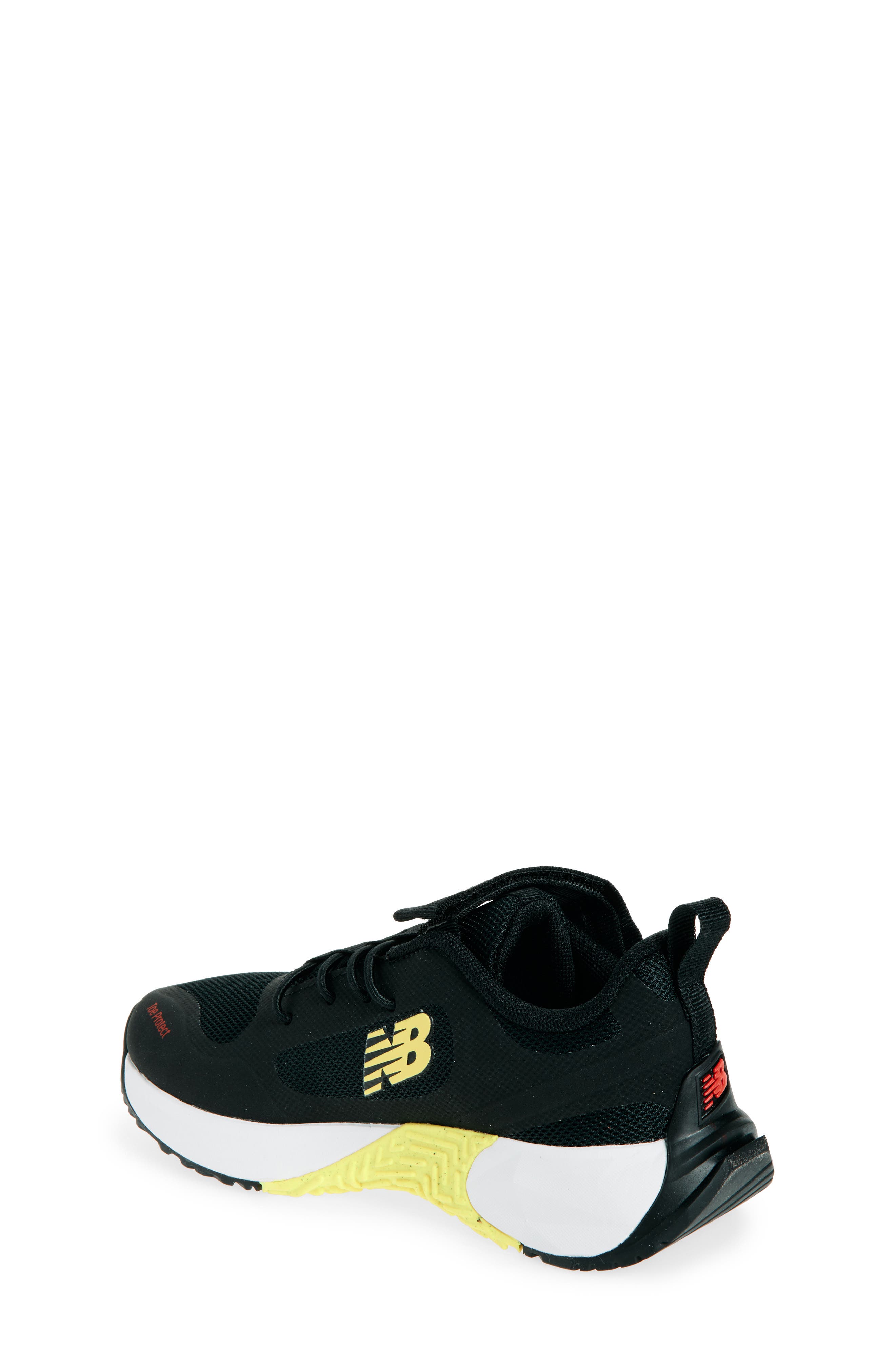 New Balance Kids' FuelCell Play Sneaker, Alternate, color, Black/ Punch Yellow