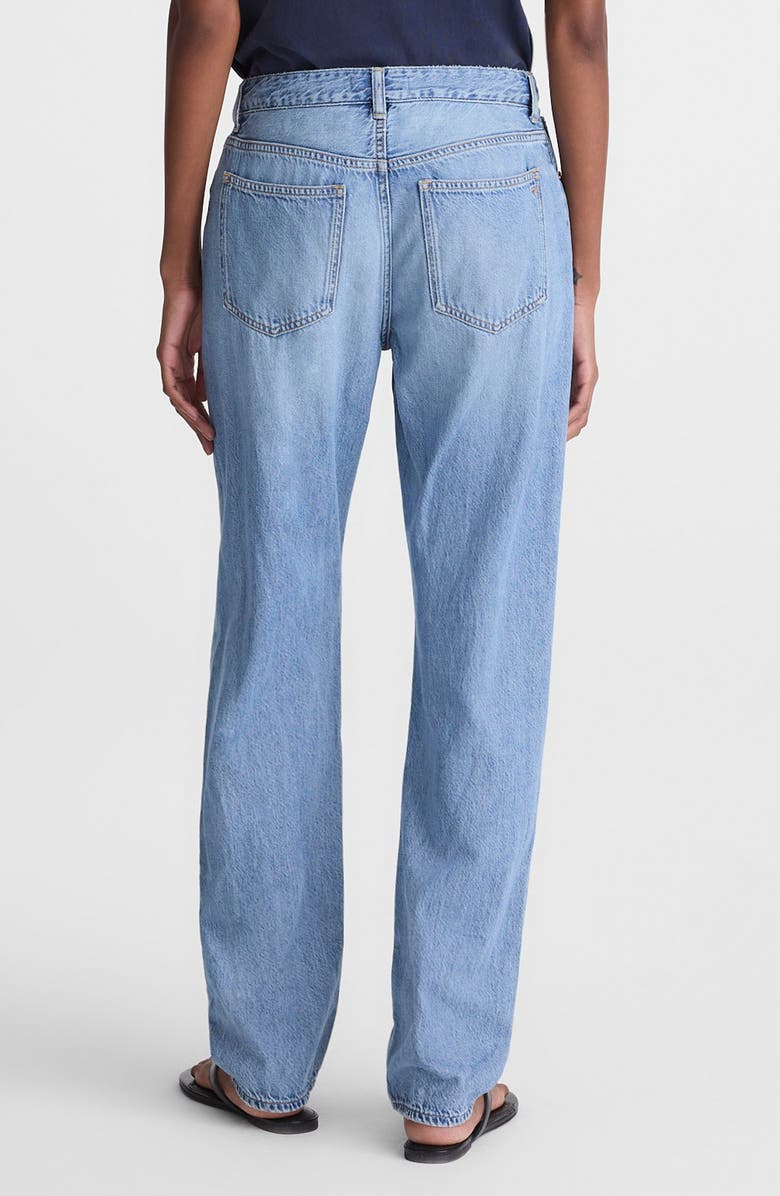 Madewell The Dean Easy Straight Airy Denim Jeans, Alternate, color, Faded Horizon Wash