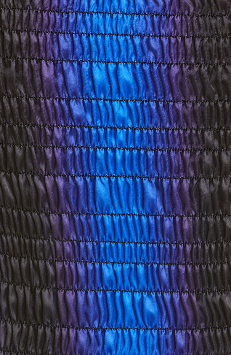 Amy Crookes Ombré Shirred Tube Top, Alternate, color, 
