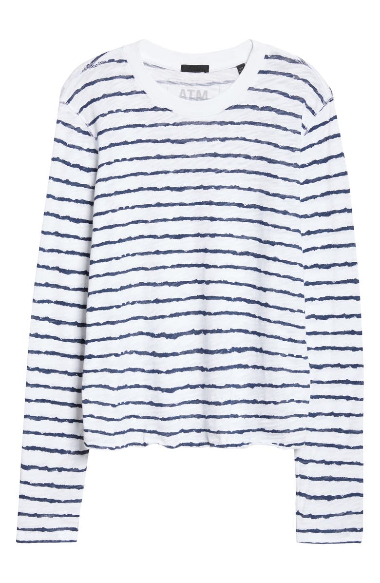 ATM Anthony Thomas Melillo Slub Jersey Top, Alternate, color,