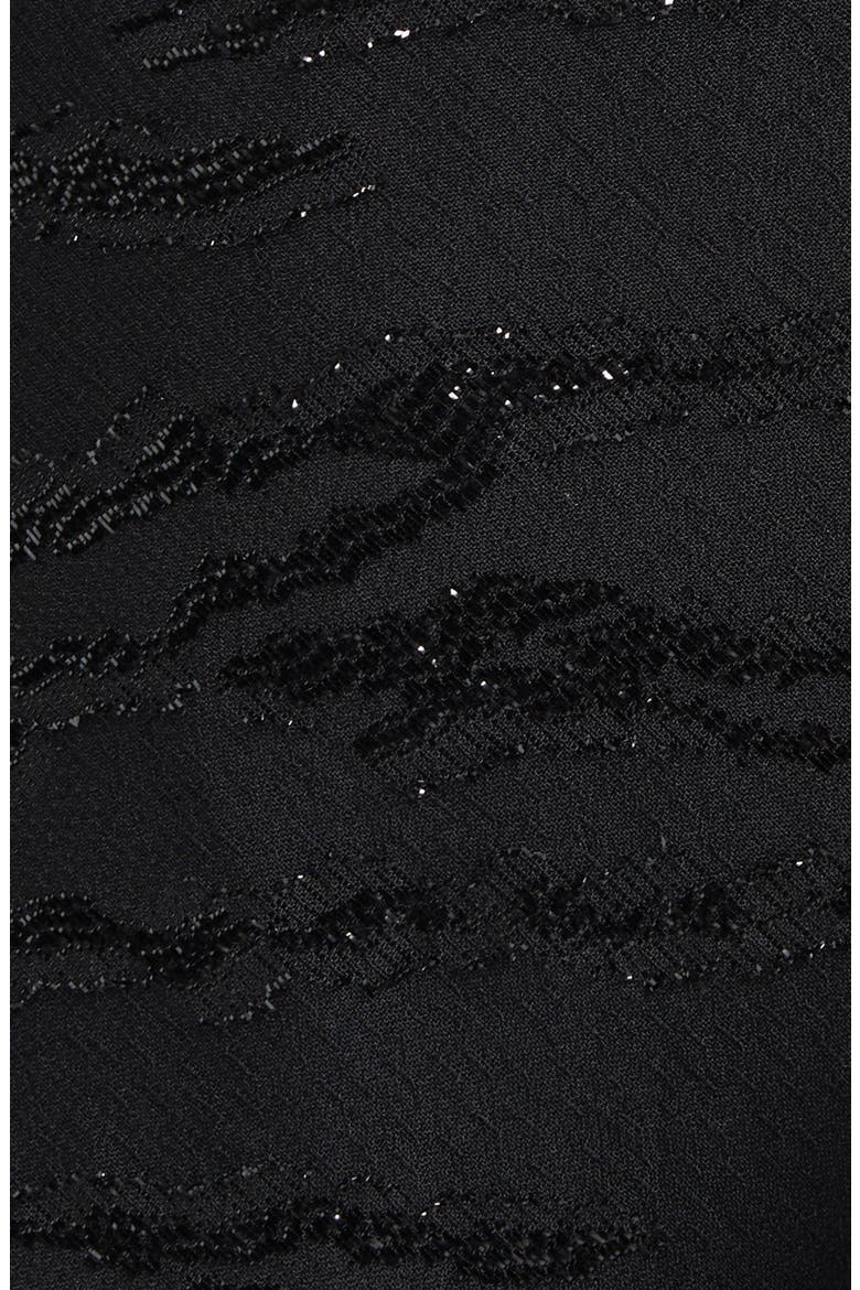 Nari Metallic Sleeveless Minidress, Alternate, color, BLACK LUREX