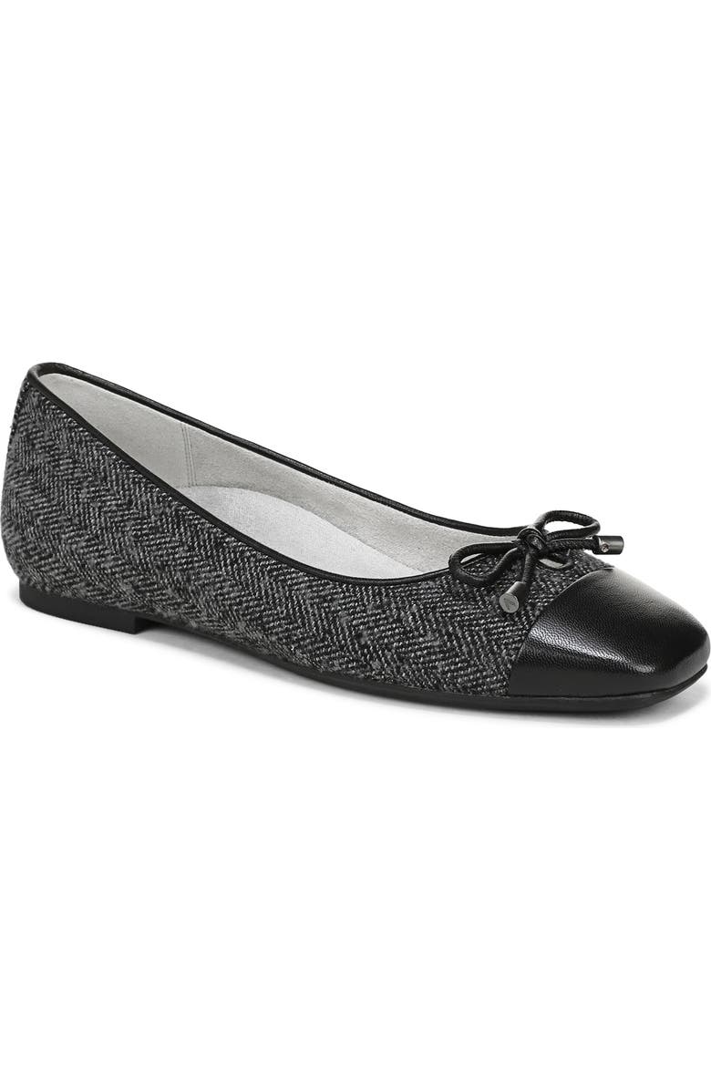 Vionic Klara Cap Toe Flat, Main, color, Slate Grey Multi
