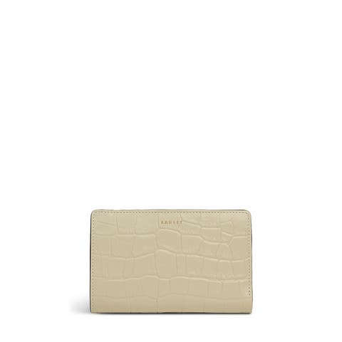 Picton Place - Faux Croc Medium Bifold Wallet