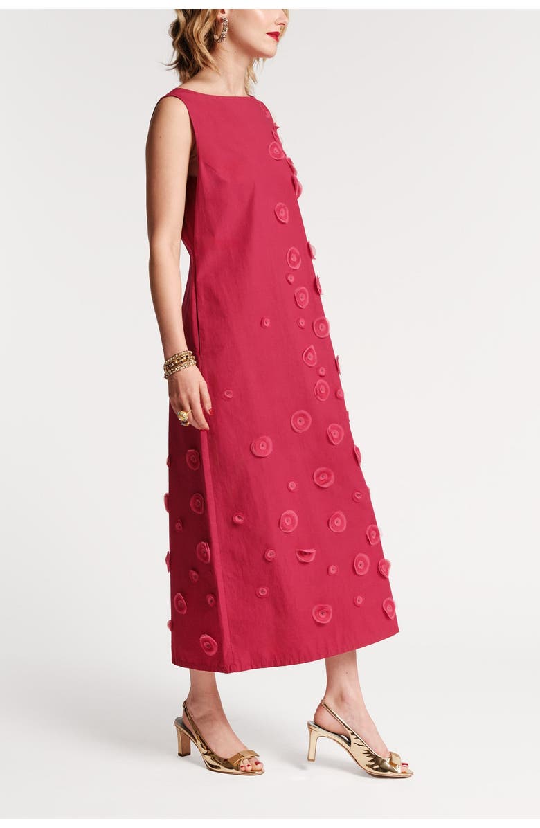 Frances Valentine Mirabelle Dress Botanical Garden Cotton Poplin, Alternate, color,