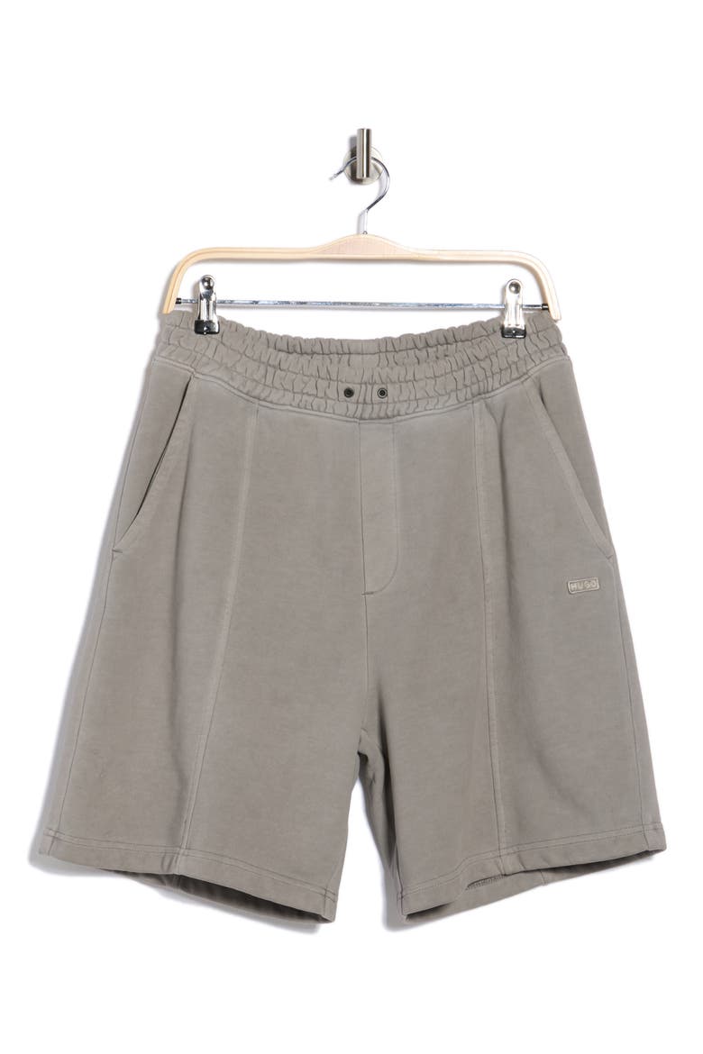 Nuralpo Cotton Shorts, Alternate, color, BLACK
