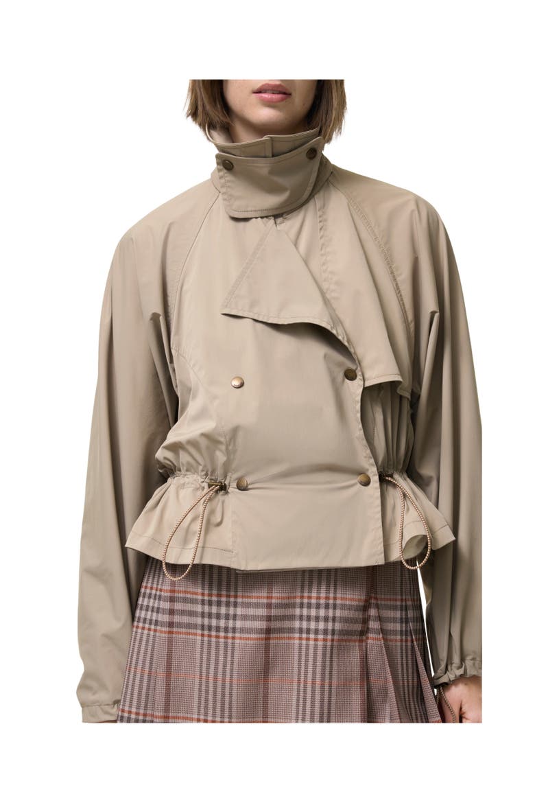 Hooded Rosewin Trench Jacket, Alternate, color, Saltmarsh beige