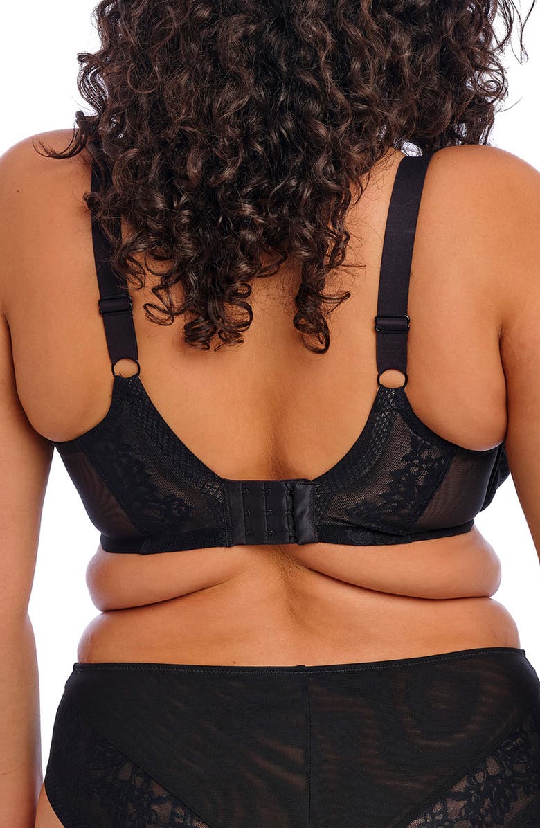 Elomi Nerina Underwire Molded Spacer Bra, Alternate, color, Black