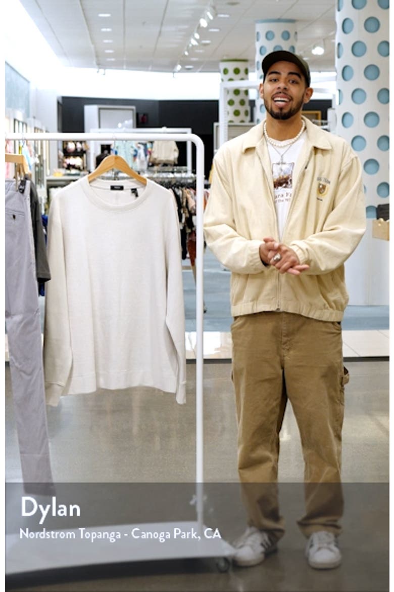 Meir Crew Studio Ottoman Sweater video