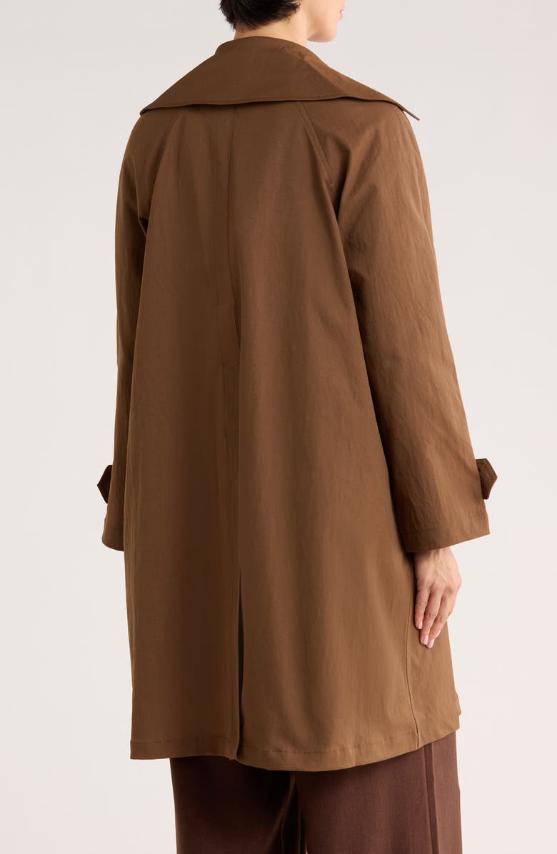 MAX STUDIO Belted Double Breasted Trench Coat, Alternate, color, Toffee