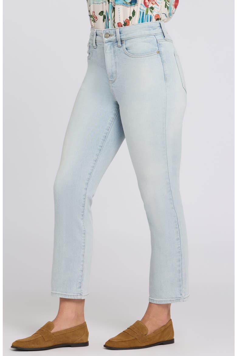 Marilyn High Waist Ankle Straight Leg Jeans, Alternate, color, DESERT SHORELINE