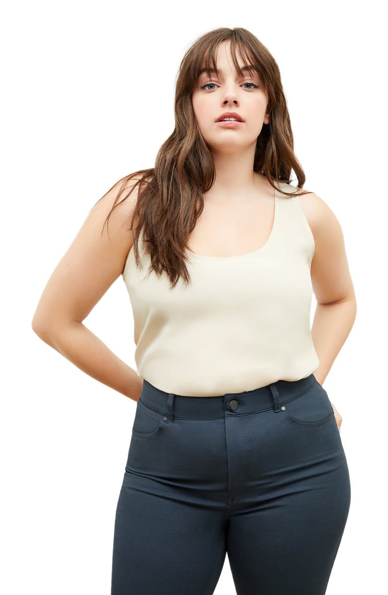 M.M.LaFleur Vicky Tank - Washable Silk, Alternate, color, 