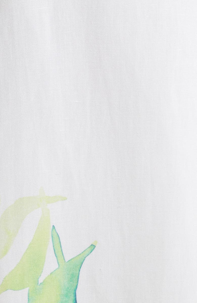 Tommy Bahama Sea Fronds Sleeveless Linen Blend Blouse, Alternate, color,