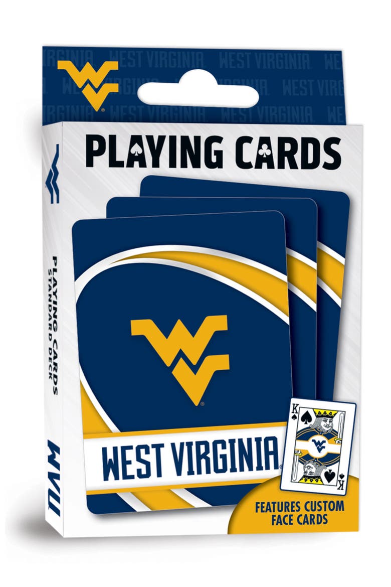 West Virginia Mountaineers Playing Cards, Main, color, Multicolor