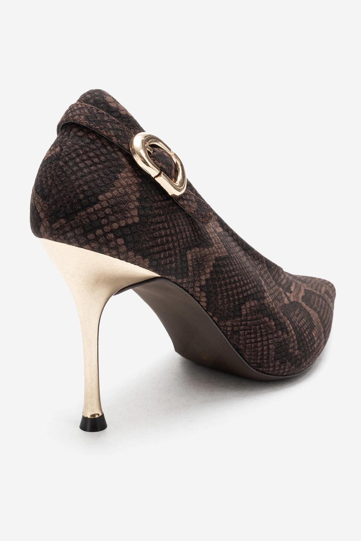 Prologue Shoes Molly Stiletto Pump, Alternate, color, Brown Pattern
