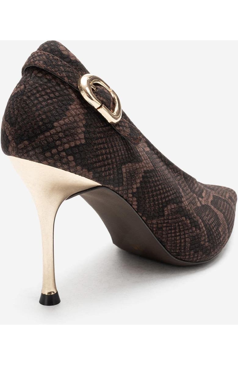 Prologue Shoes Molly Stiletto Pump, Alternate, color, Brown Pattern