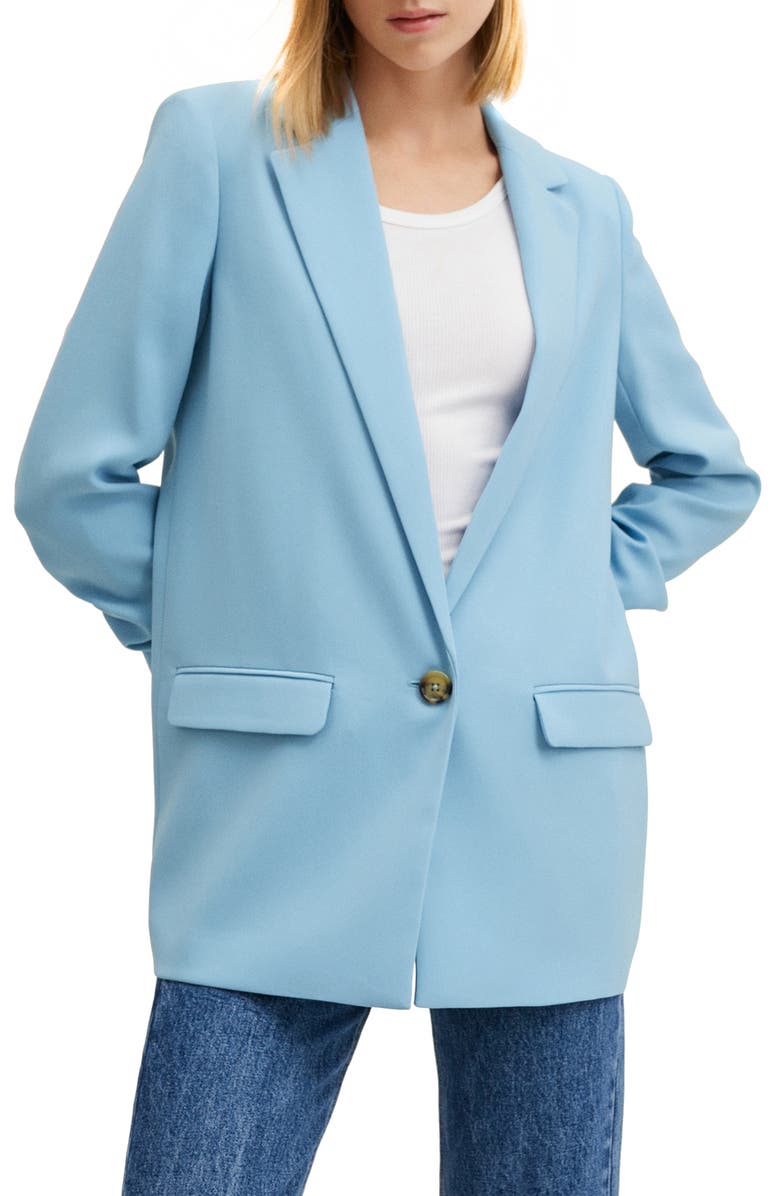 MANGO Oversize Blazer, Main, color, 