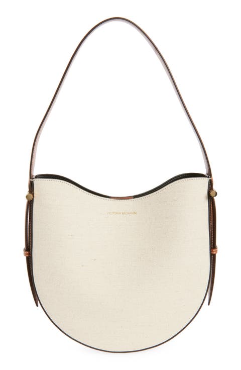 ハンドバッグ VICTORIA BECKHAM Woman Handbag White B125AAC006211A IVORY ハンドバッグ VICTORIA BECKHAM Woman Handbag White
