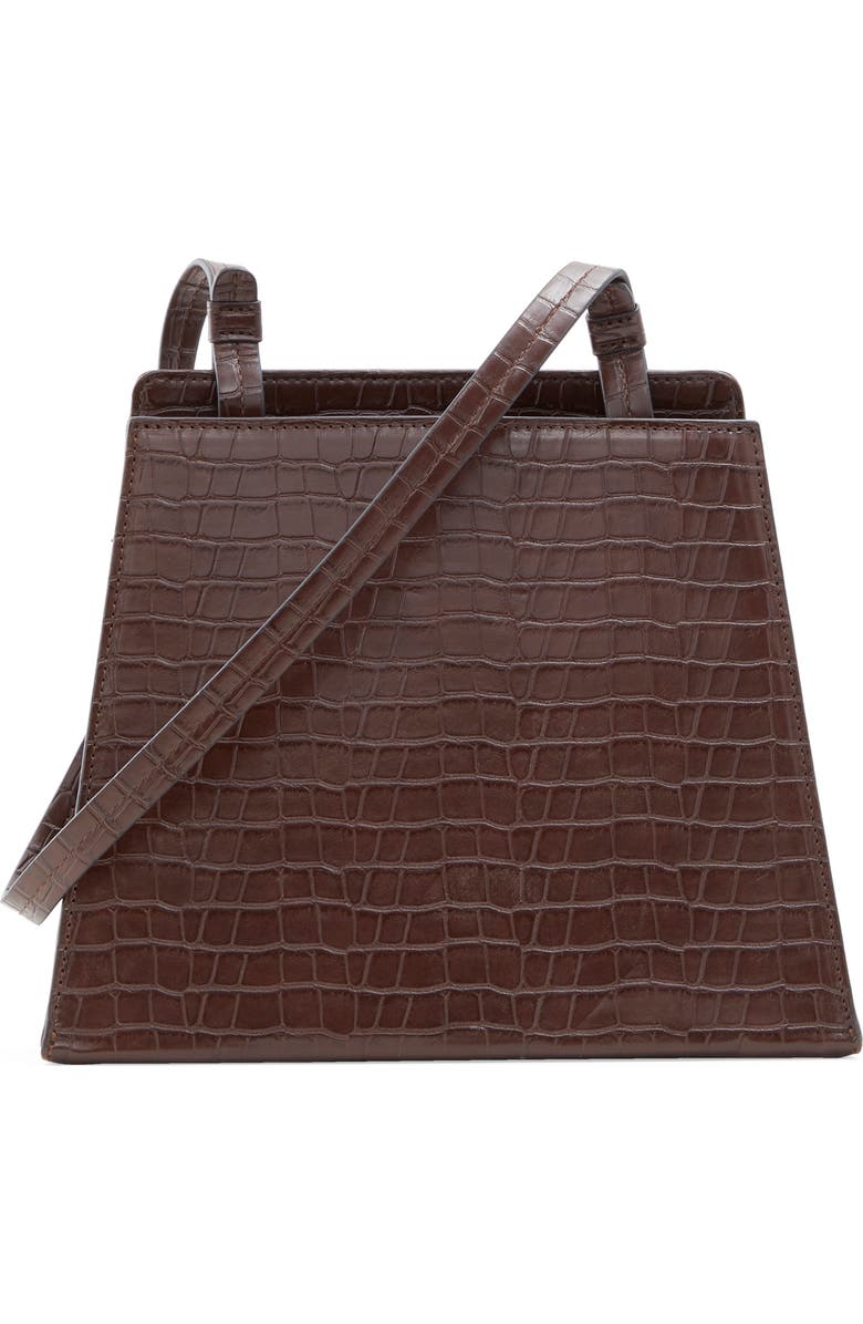 Who What Wear Jeanie Faux Leather Crossbody Bag, Main, color,