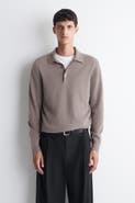 COS Cashmere Polo Sweater