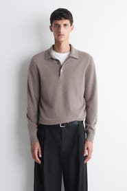 COS Cashmere Polo Sweater