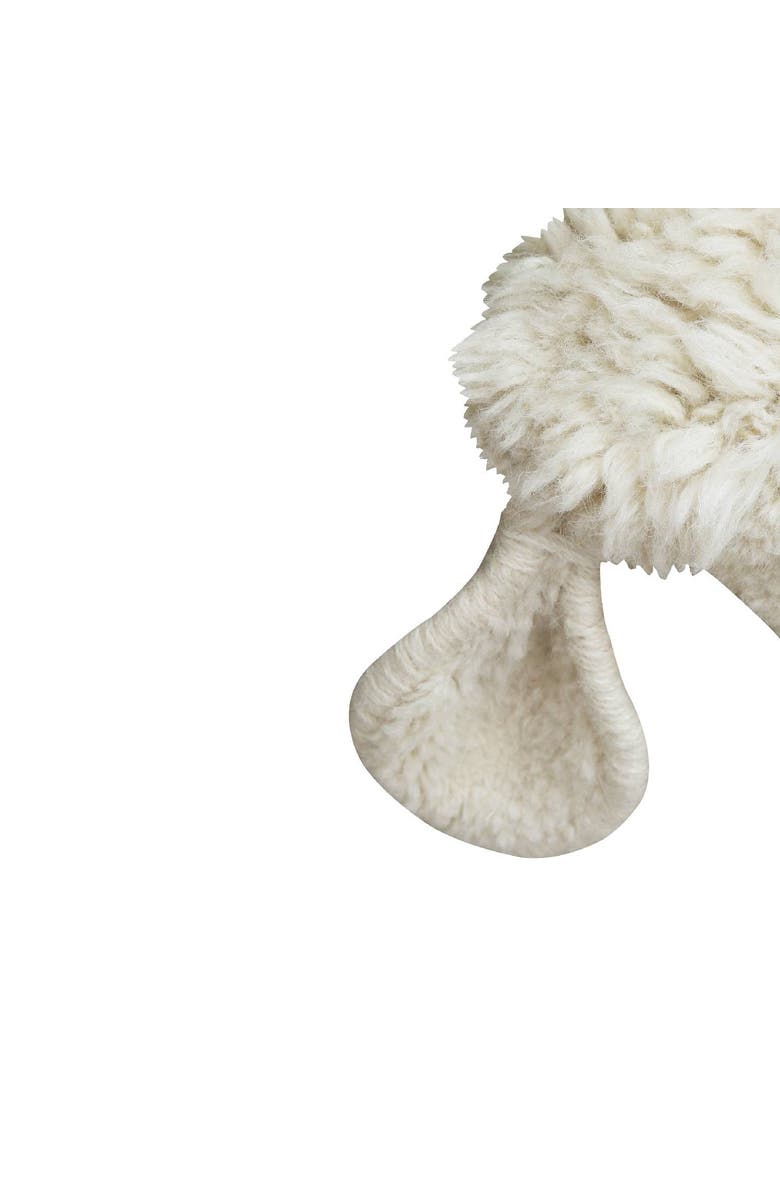 Lorena Canals Woolable Cushion Pink Nose Sheep, Alternate, color, Sheep White,  Sandstone