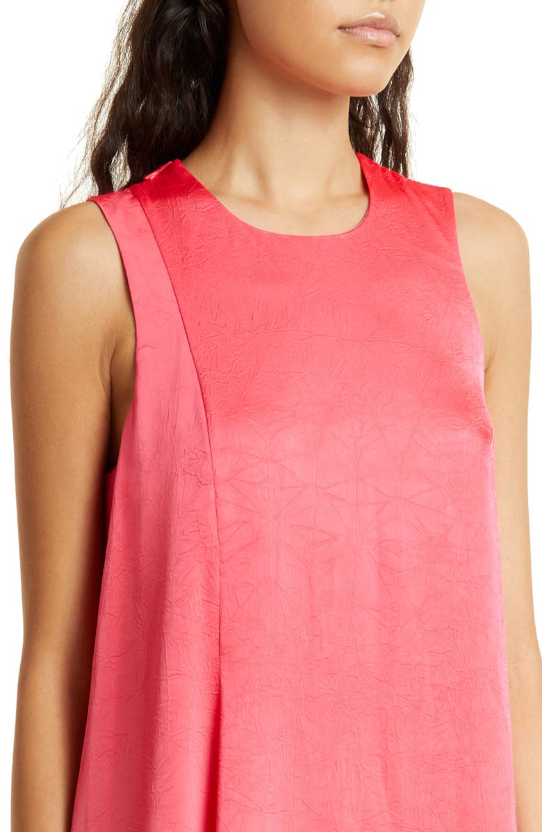 Baum und Pferdgarten Amami Cutout Drape Crinkled Satin Dress, Alternate, color,