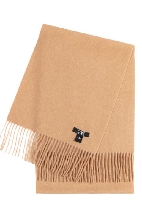 Cashmere Fringed Scarf