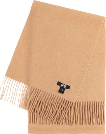 Gobi Cashmere Cashmere Fringed Scarf | Nordstrom