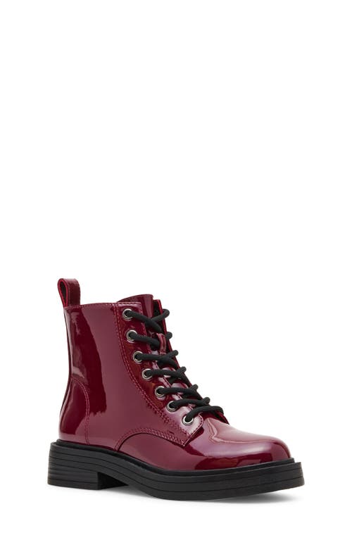 Steve Madden Kids' Jpose Combat Boot In Animal Print