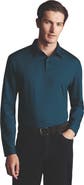 Charles Tyrwhitt Plain Long Sleeve Jersey Polo