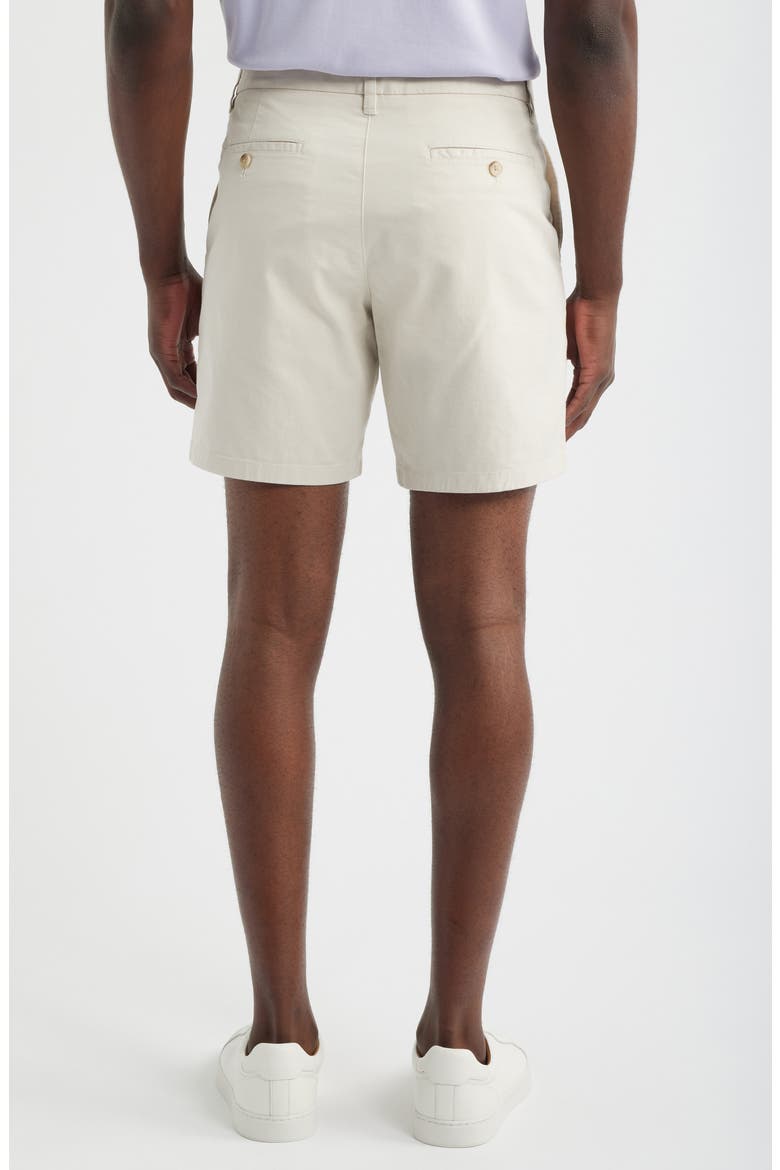 Stretch Cotton Chino Shorts, Alternate, color, GREY MOONBEAM