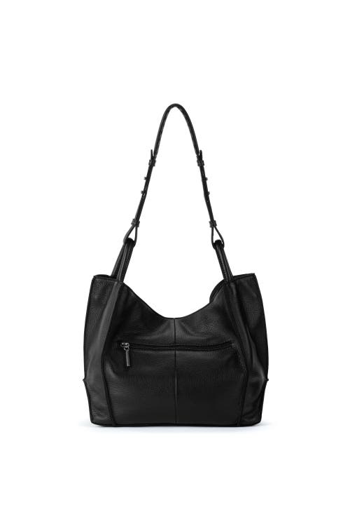 The Sak Los Feliz Medium Tote Leather Bag In Black