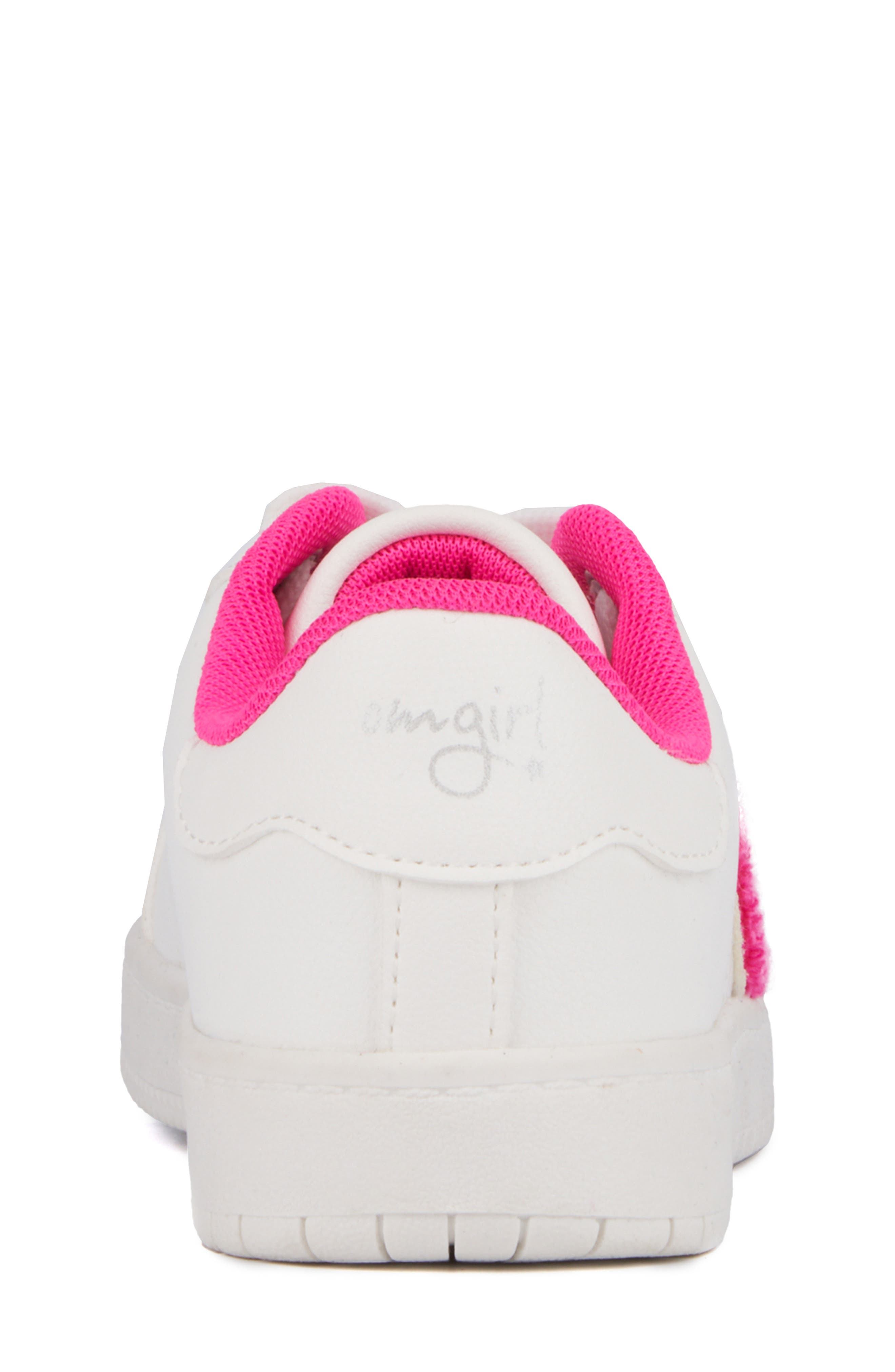 OLIVIA MILLER Kids' Smiley Face Sneaker, Alternate, color, 