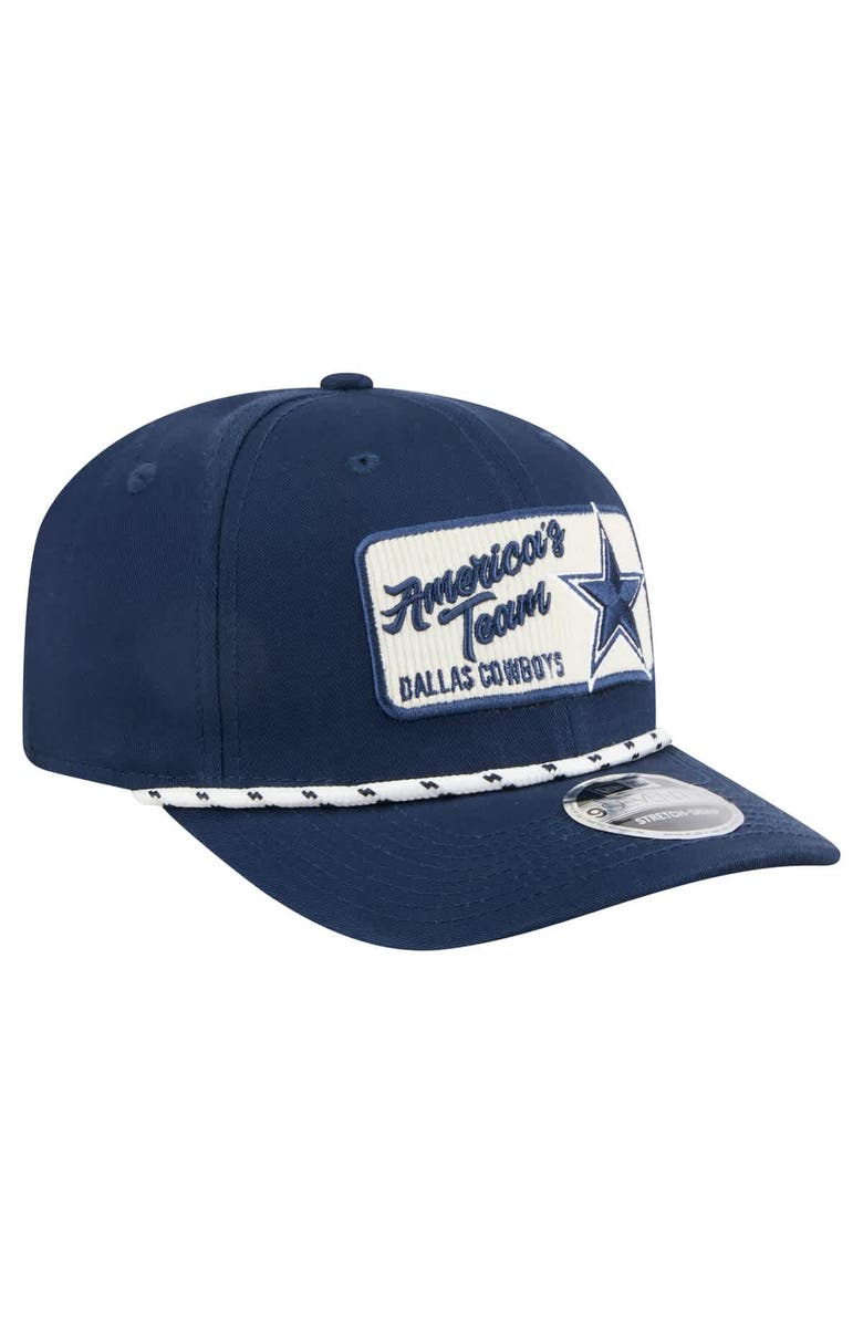 New Era Men's New Era Navy Dallas Cowboys Chant 9SEVENTY Adjustable Hat, Alternate, color, Navy