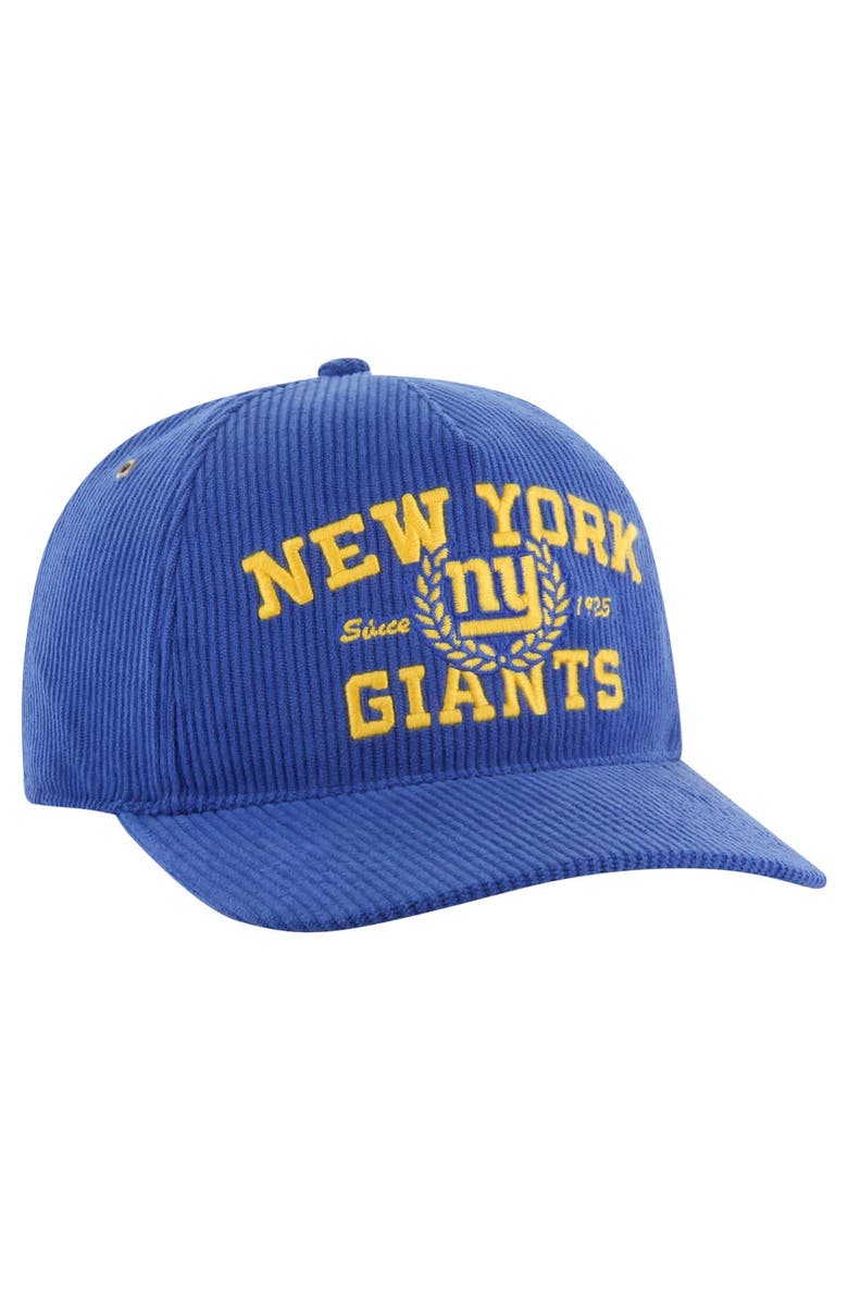 '47 Men's '47 Royal New York Giants Letterman Hitch Adjustable Hat, Alternate, color, 