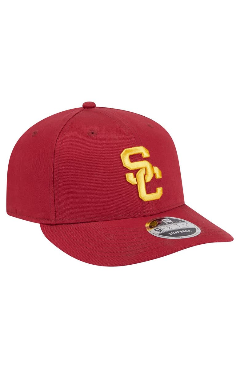 New Era Men's New Era Cardinal USC Trojans Low Profile 9FIFTY Snapback Hat, Alternate, color, 