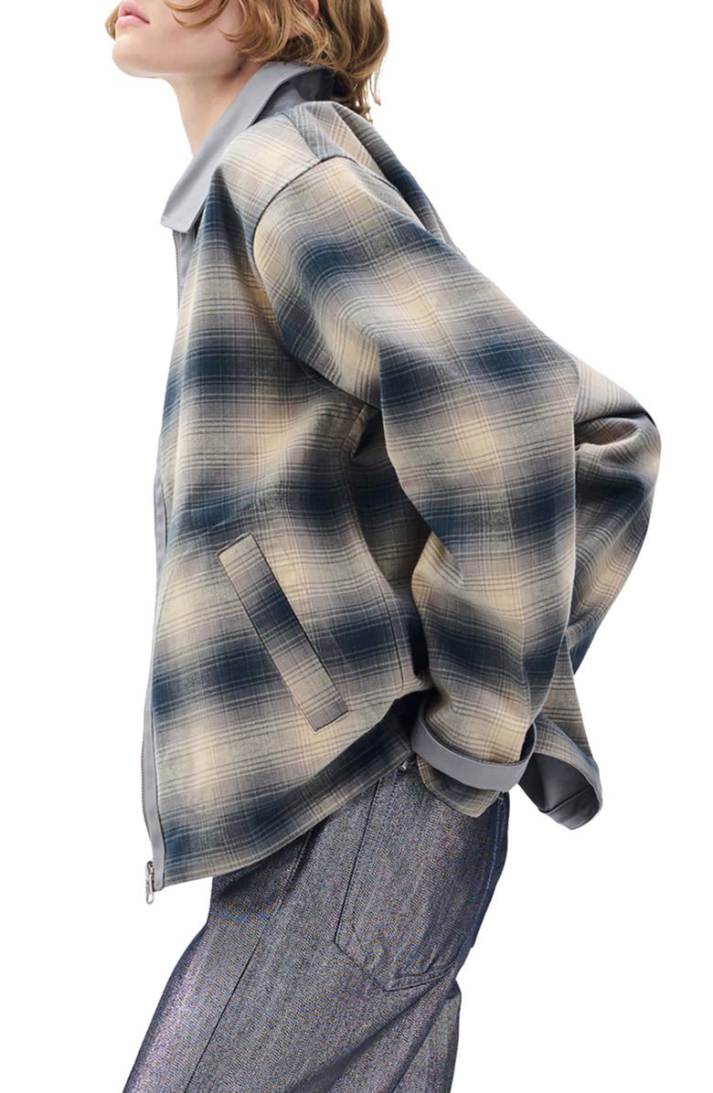 rag & bone Carrie Reversible Jacket, Alternate, color, Grey Pd