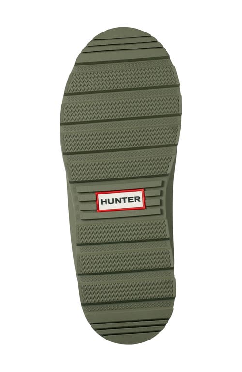 Hunter Askern Waterproof Suede Platform Bootie