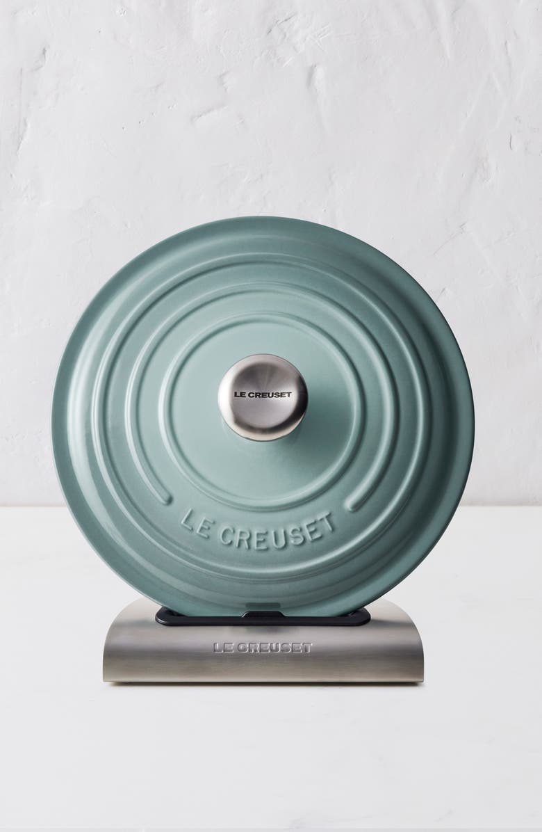 Le Creuset Stainless Steel Lid Holder, Alternate, color, Silver