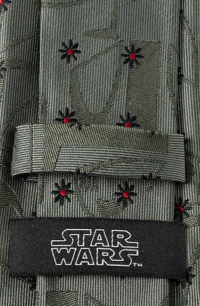 Cufflinks, Inc. Star Wars Boba Fett Silk Tie, Alternate, color, Green