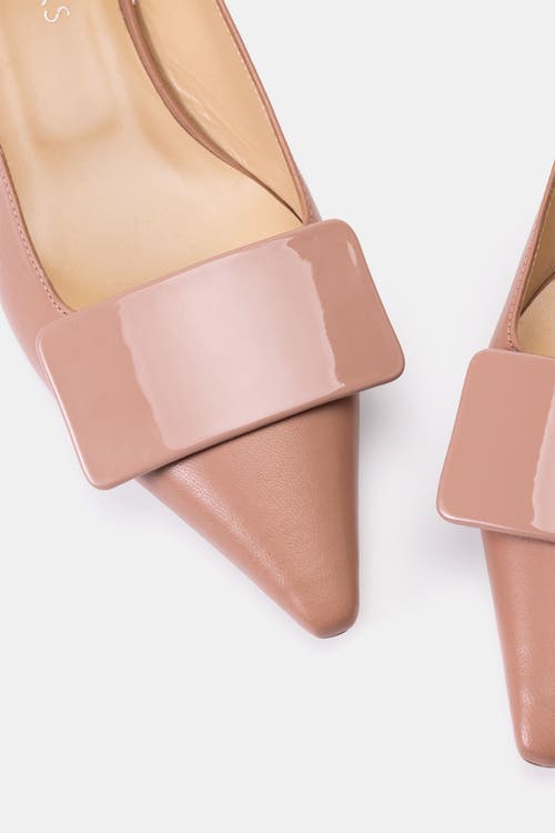 Bells & Becks Livia Pointy Toe Slingback With Tab