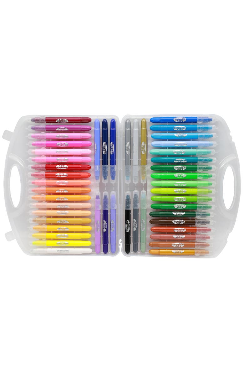 Tempera Paint Sticks 48 Pack, Vibrant Color Set, Nontoxic, Alternate, color, Multicolored